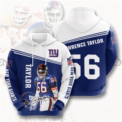 New York Giants 3D Hoodie For Awesome Fans - HomeFavo