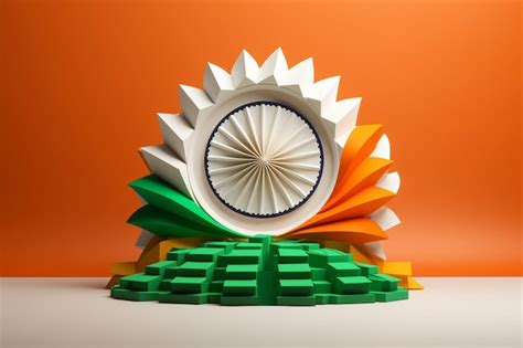 Premium Photo Flag Of India August Th Independence Day Of The