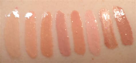 I Swatch It So You Don T Have To Nude Lipgloss Collection Swatches Comparisons