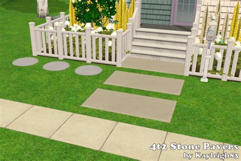 A Set Of Steps Leading Up To A House With Yellow Flowers On The Front Porch