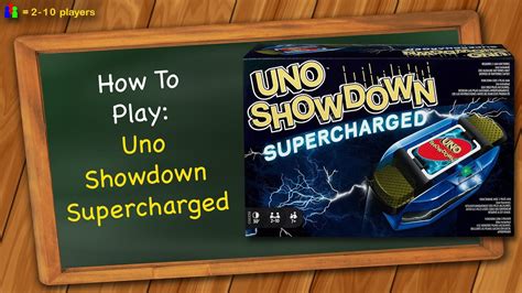 How To Play Uno Showdown Supercharged Notanothergamestore