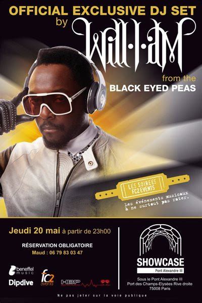 Will I Am Black Eyed Peas Exclusive Dj Set Nuits Parisiennes