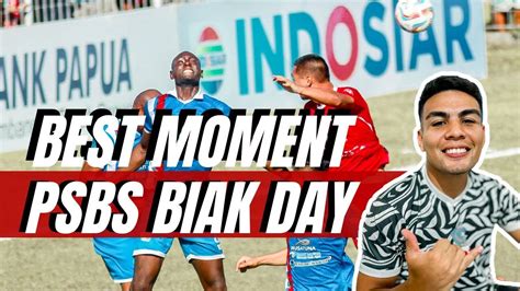 BEST MOMENT PSBS BIAK DAY PSBS BIAK Vs Sulut United Psbsbiak