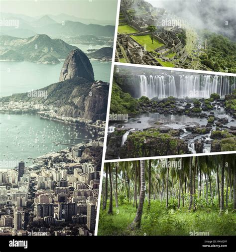 Collage Of Most Beautiful And Breathtaking Places In South America My