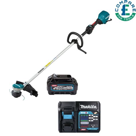 Makita Ur003gz 40v Max Xgt Bl Line Trimmer Bl4020 20ah Battery And Charger Ebay