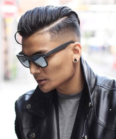 High Fade Pompadour Haircut