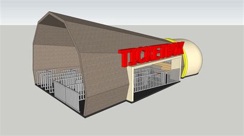 Ticketing Bay 3D Warehouse