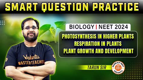 Smart Question Practice Biology Neet 2024 Tarun Sir 🔥 Youtube