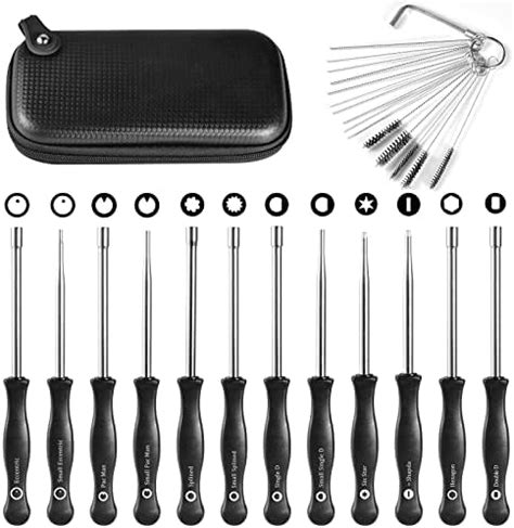 Lot de 12 outils de réglage du carburateur y compris Pac Man Single D