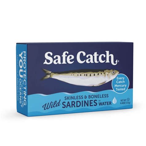 Safe Catch Wild Sardines In Water Pack