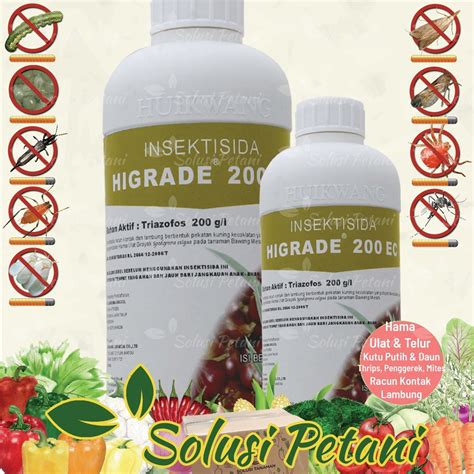 Jual Obat Hama Higrade Ltr Pembasmi Hama Ulat Telur Ulat Penggerek