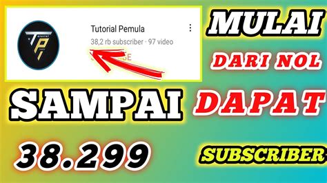 Cara Menambah Subscriber Youtube Permanen Saling Subscribe