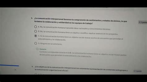 Curso Comunicaci N Efectiva Para El L Der Actual Evaluaci N Tema