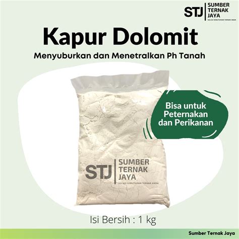 Jual Pupuk Kapur Dolomit Kemasan Kg Dolomite Pupuk Pertanian