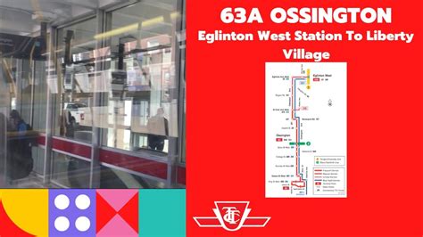 Ttc 63a Ossington Eglinton West Station To Liberty Village Full