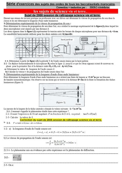 Ondes M Caniques Progressives Dyrassa