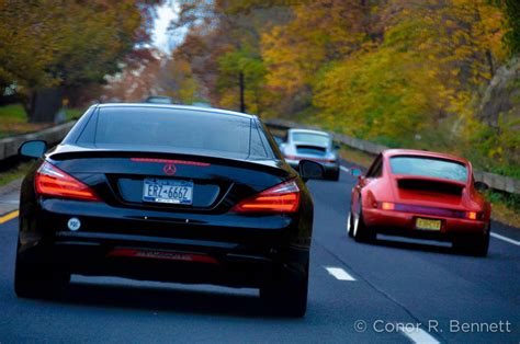 Black Mercedes-Benz SL63 AMG with Performance Package - GTspirit