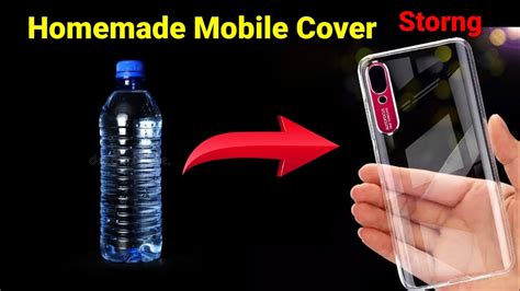 How To Make Mobile Cover With Plastic Bottle DIY Mobile Cover How To