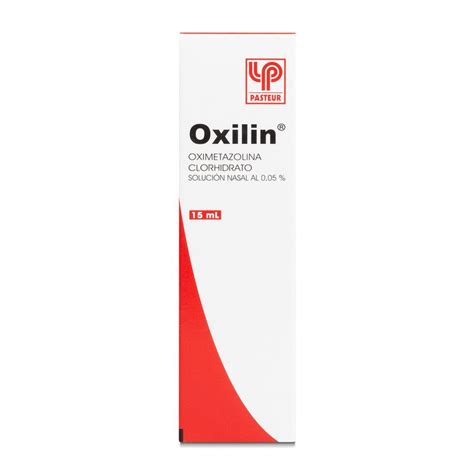Oxilin Solución Nasal 0.05% 15 Ml | Dr Simi - Farmacias del Dr. Simi