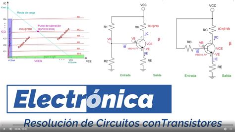 Resolucion De Circuitos Con Transistores Bjt Youtube