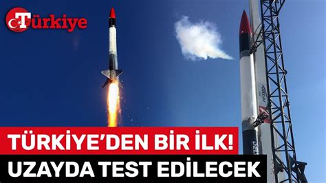 T Rkiyenin Ay Yolculu Unda Dev Ad M Milli Roket Motoru Uzayda Test