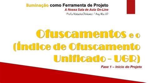 Aula Ofuscamento E Ndice De Ofuscamento Unificado Ugr Youtube