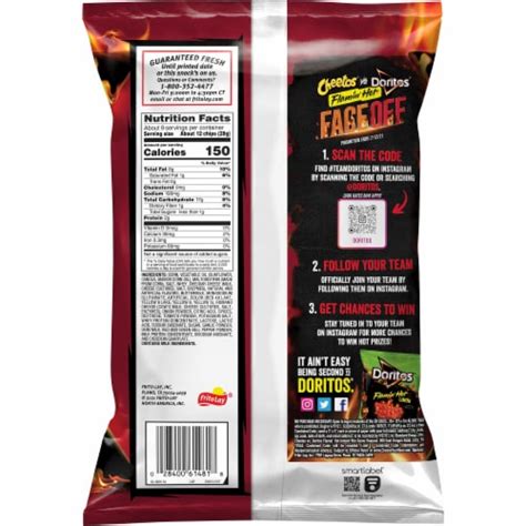 Doritos Xxtra Flamin Hot Nacho Flavored Tortilla Chips 925 Oz Food