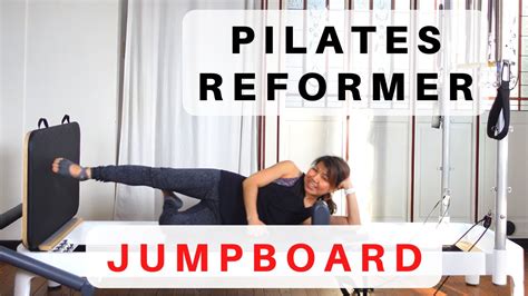 Min Pilates Jumpboard Reformer Workout Full Body Toning Youtube