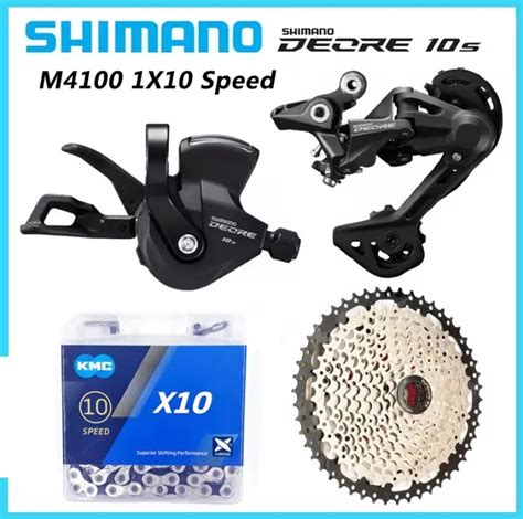 Shimano Deore M4100 M4120 10 Speed Groupset 1x10 Speed Shifter Rear