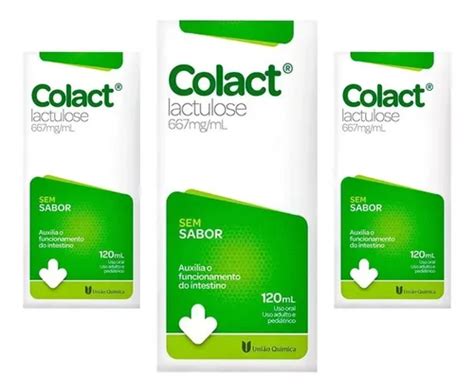 Regulador Intestinal Kit Colact Lactulose Ml Sem Sabor Mercadolivre