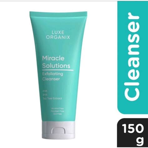 Luxe Organix Miracle Aha Bha Cleanser Old Or New Lazada Ph