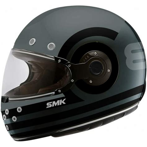 Casco Integrale Da Moto Smk Retro Ranko Altri Sport