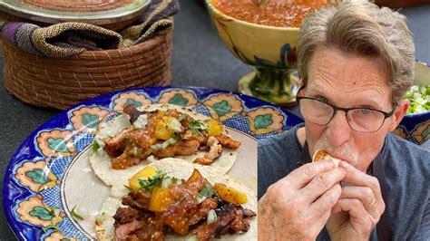 Tacos Al Pastor Rick Bayless Taco Manual Youtube