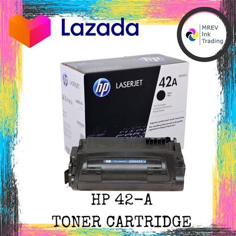 HP 42A / Q5942A Black Original Toner Cartridge | Lazada PH