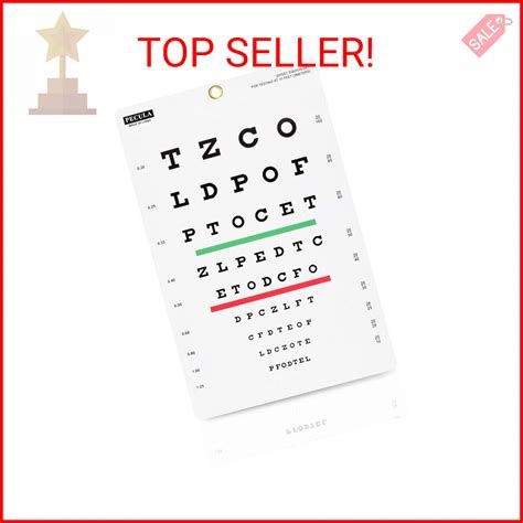 Pecula Eye Chart Snellen Eye Chart Wall Grelly Usa