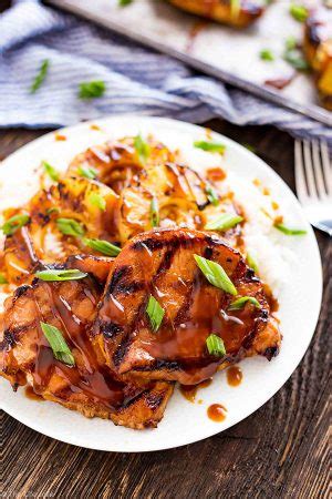 Grilled Hawaiian Pork Chops An Easy And Delicious Grilled Pork Recipe