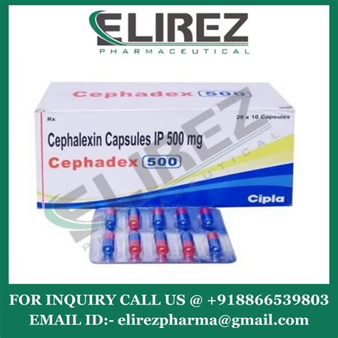 Cefalexin Mg Cephadex Capsule Cipla Ltd At Best Price