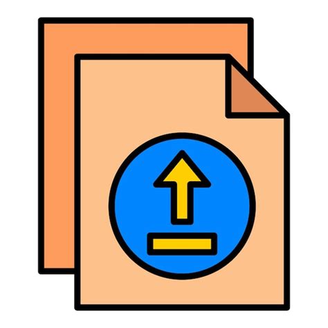 Cono De Carga De Archivos Vector Premium