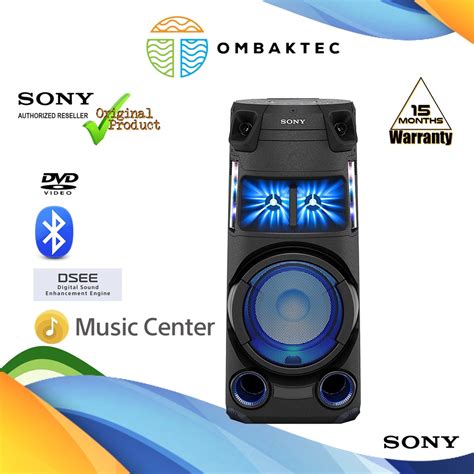 Sony Mhc V D High Power Party Speaker With Bluetooth Technology