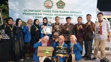 Uin Ar Raniry Raih Medali Emas Bidang Olimpiade Fisika Oski 2019