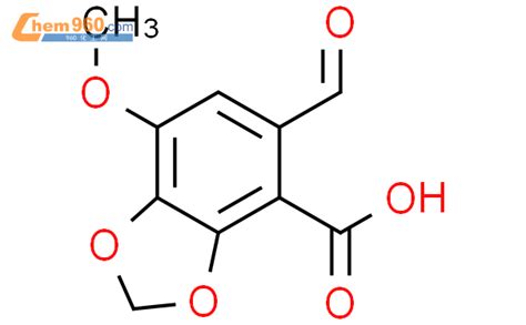 119789 07 0 1 3 Benzodioxole 4 carboxylic acid 5 formyl 7 methoxy CAS号