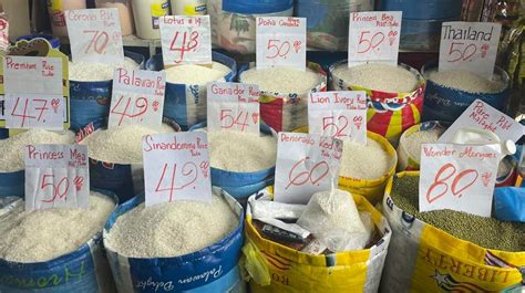 Presyo Ng Mga Imported Na Bigas Sa Mga Palengke Sa Cebu City Bahagyang