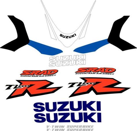 Suzuki Tl R Stickers Set Mxg One Best Moto Decals