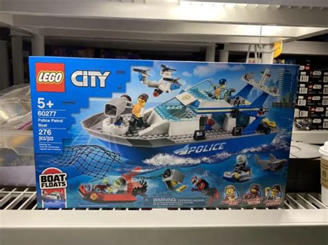 Lego City Police Patrol Boat 60277 Cool Police Toy For Kids 276 Pieces