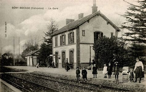 Gare Cartes Postales Anciennes Calvados Painting France