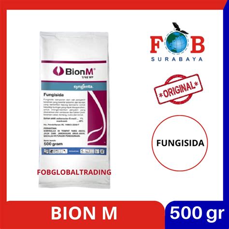 Jual OBAT L FUNGISIDA L BION M 1 48WP 500GR Shopee Indonesia