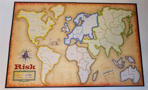 Game Board Only For Risk The Game Of Global Domination Parker Brothers 2003 Ebay