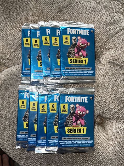 2019 Panini Fortnite Series 1 Trading Cards Booster Packs Usa 10