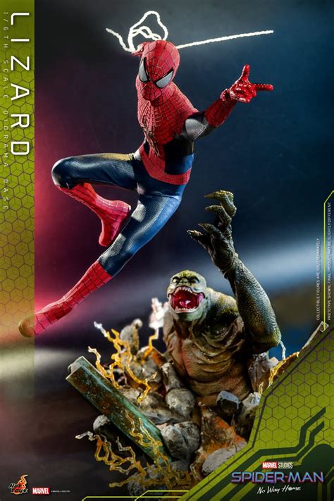 Hot Toys Spider Man No Way Home Lizard Diorama Base