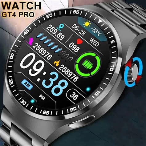 Relógio Smartwatch Huawei GT4 PRO Smart Watch Homens HD Tela Colorida